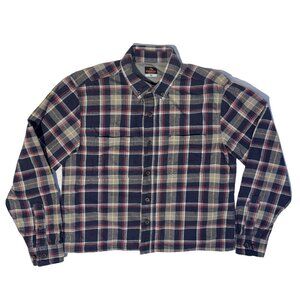 Ridgecut Toughwear Red White & Blue Heavy Duty Flannel - M Outdoor Thick